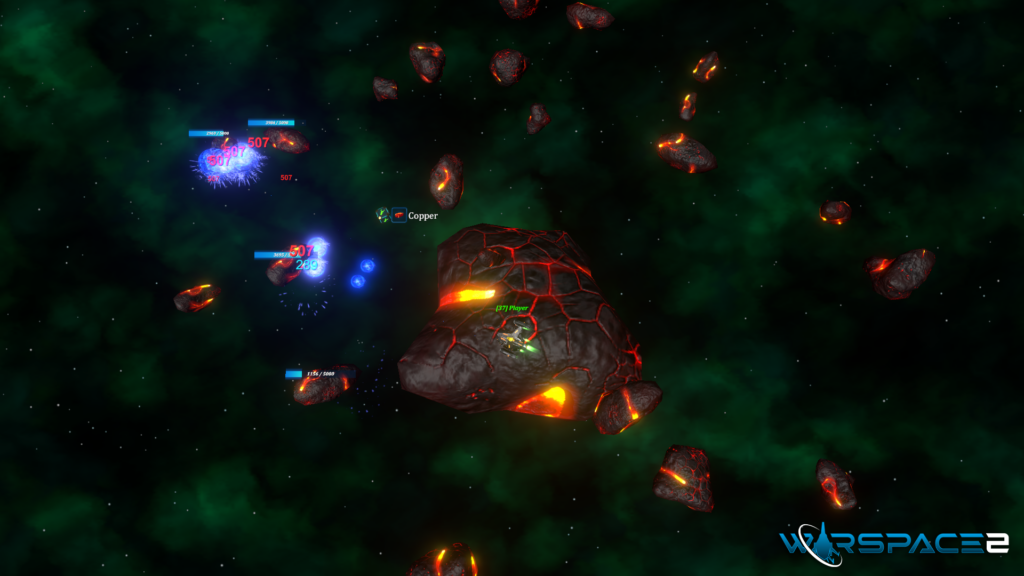 Warspace 2 gameplay coop space shooter screen